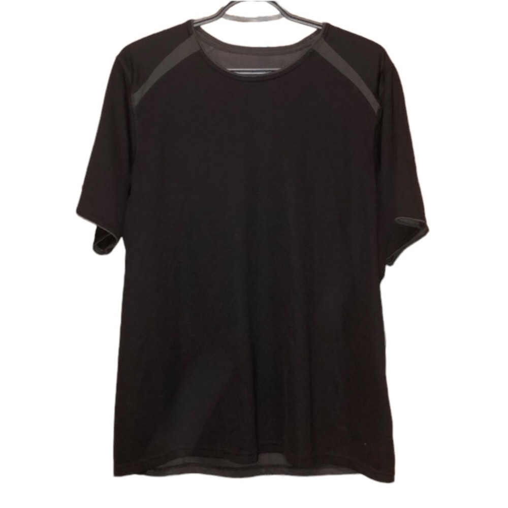 Black & Charcoal Grey Athletics T-Shirt
